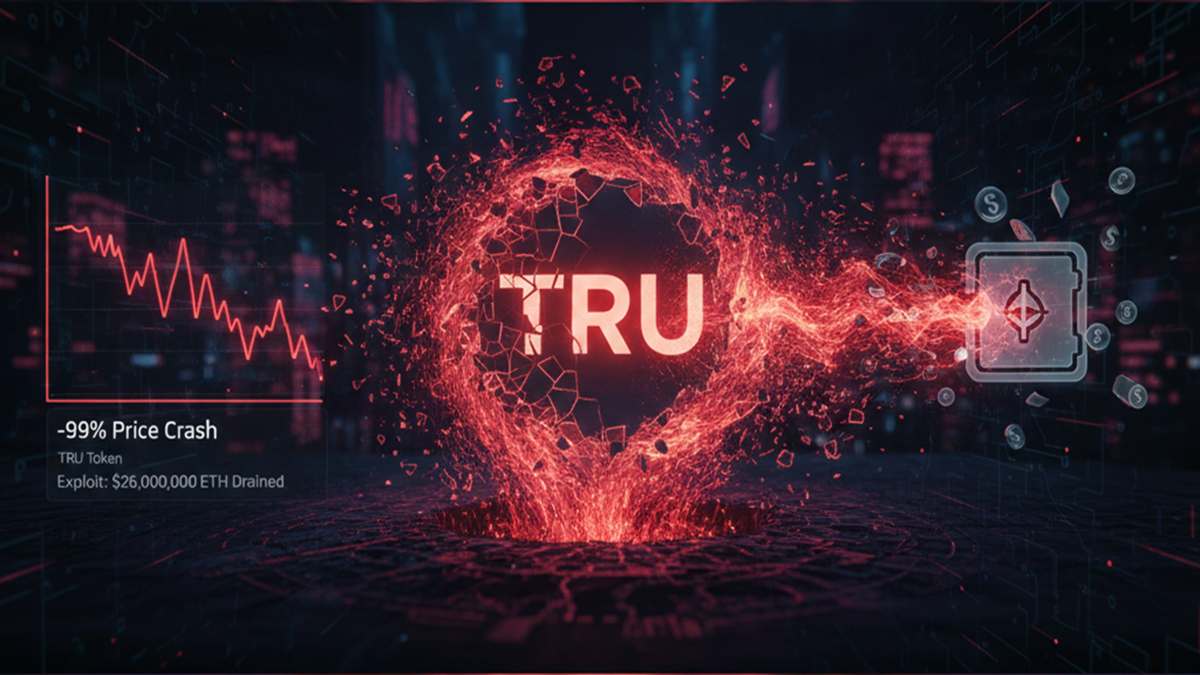 Dramatic visualization of Cover Protocol DeFi exploit showing unlimited COVER token minting and $9M loss in decentralized insurance failure