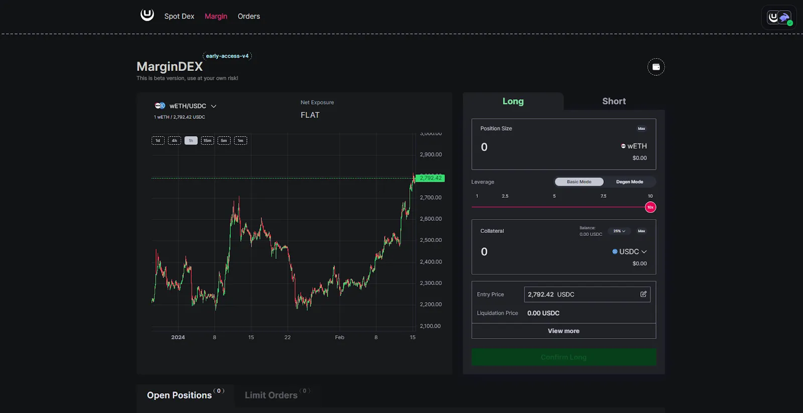 Perp DEX liquidity drop after API failure